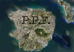 Map of Port Paradis Fleuri highlighted