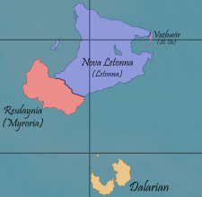 Location of Dalarian
