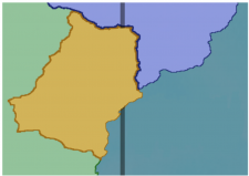 Location of Bustos
